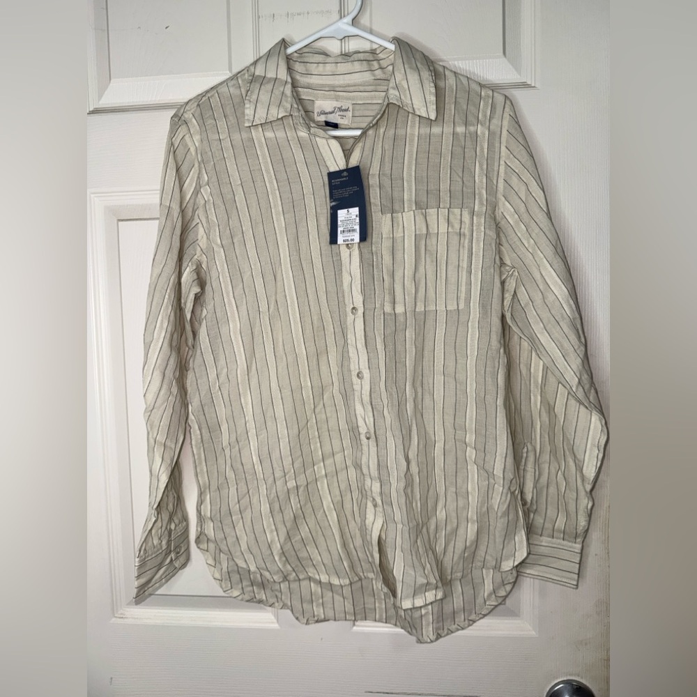 Striped Beige Shirt